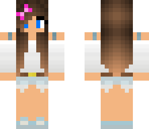 edited girl's skin