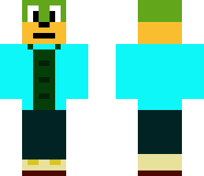 toontown lime green dog toon