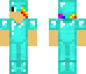 rainbow boy in diamond