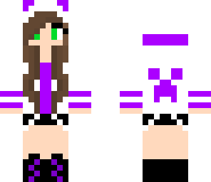 purple creeper girl