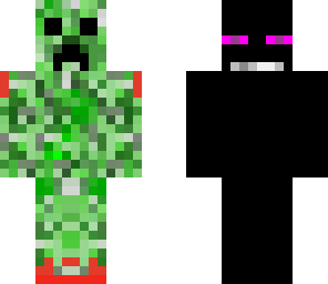 powercharged creeper enderman