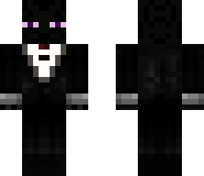 endermen in a tuxedo