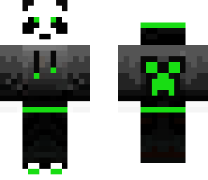 green panda