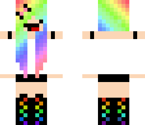 rainbow derp girl orig****