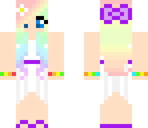 rainbow girl