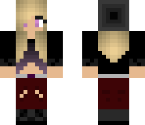 goth with black and gray beanie