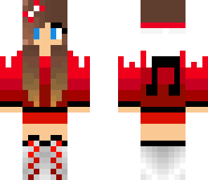 red music girl