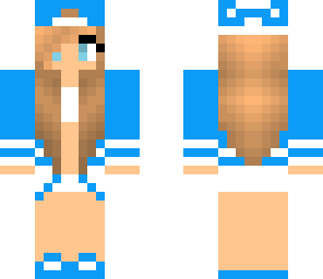 blue girl