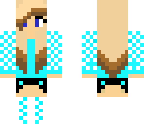 blue sweater girl
