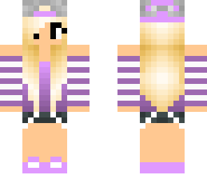 purple shirt girl