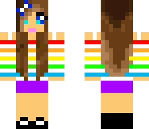 rainbow girl