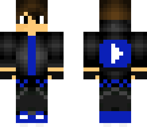 blue youtuber