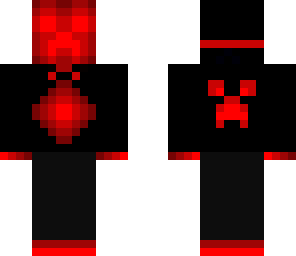 red glowing creeper