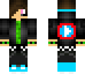 blue and green