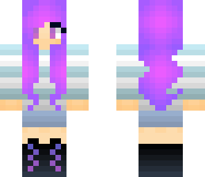 midnight purple girl