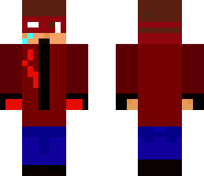 red hoodie angy