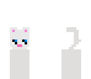 white cat