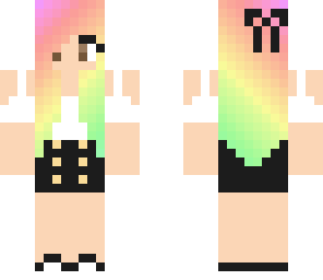 rainbow high waist