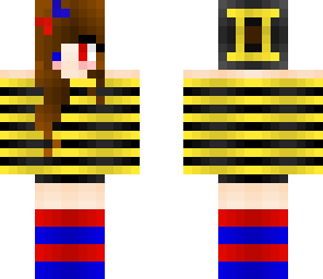 bee girl - first skin