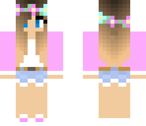 edited pink girl
