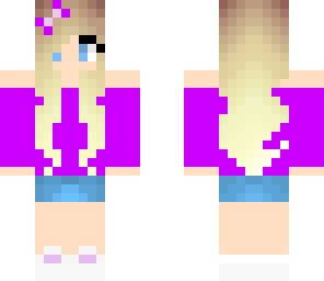 purple girl