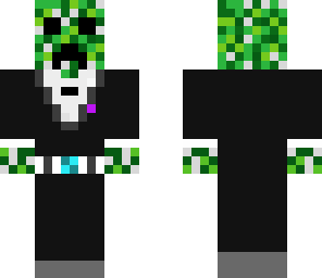 creeper in a tuxedo