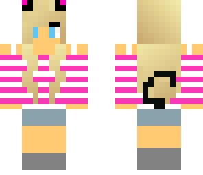summer cat girl