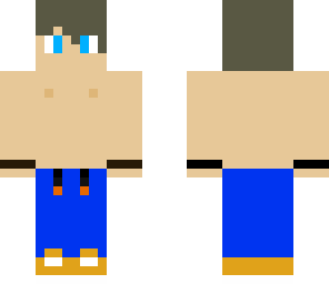 no shirt guy