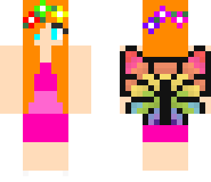 pink fairy girl