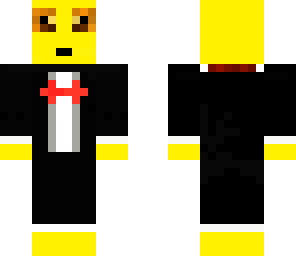 scared man in a suit