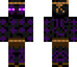 very purple enderman
