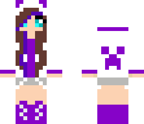 purple girl