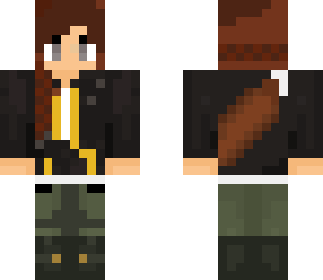 tried to make katniss' hair