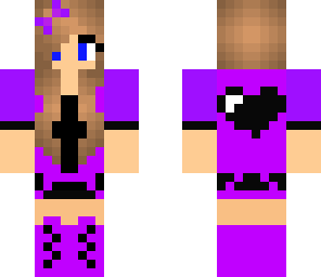 purple girl