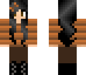 brown stripe girl