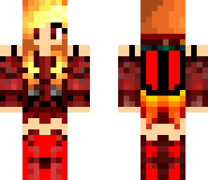 red mine girl