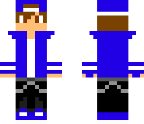 blue cool guy
