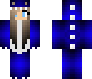 blue dinosaur girl