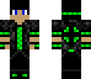 black green