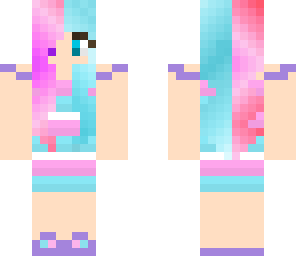 cotton candy girl