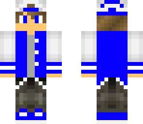 blue cool kid
