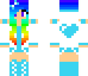 rainbow hair