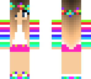 rainbow girl