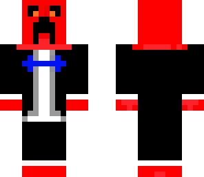 red creeper in a suit