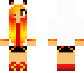 fire wolf girl