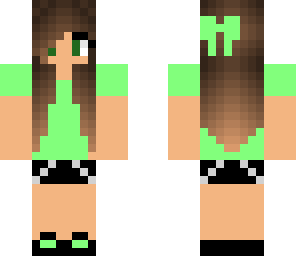 light green girl