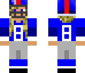 edited football player girl