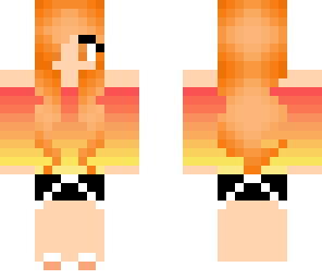 cute sunset girl