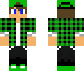 green plaid boyyy