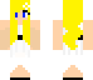 blonde dress girl